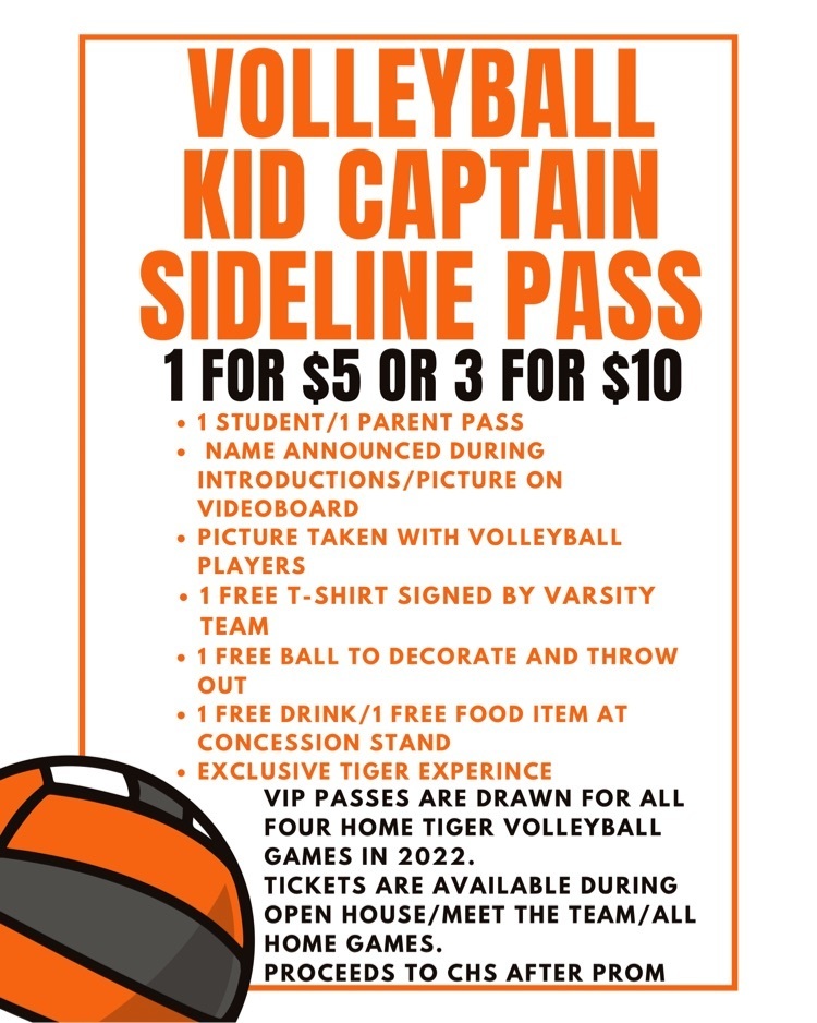 volleyball kid captain information