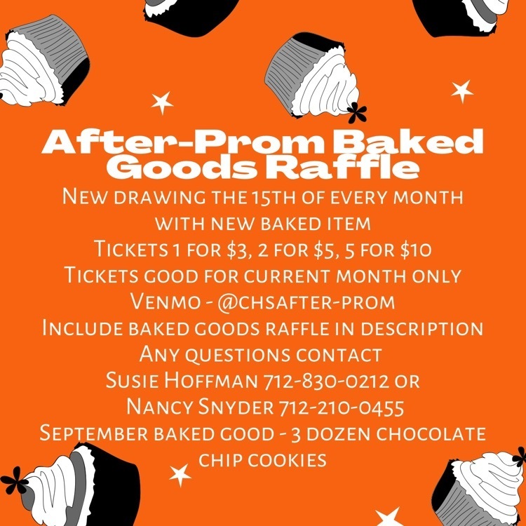 after prom bake sale