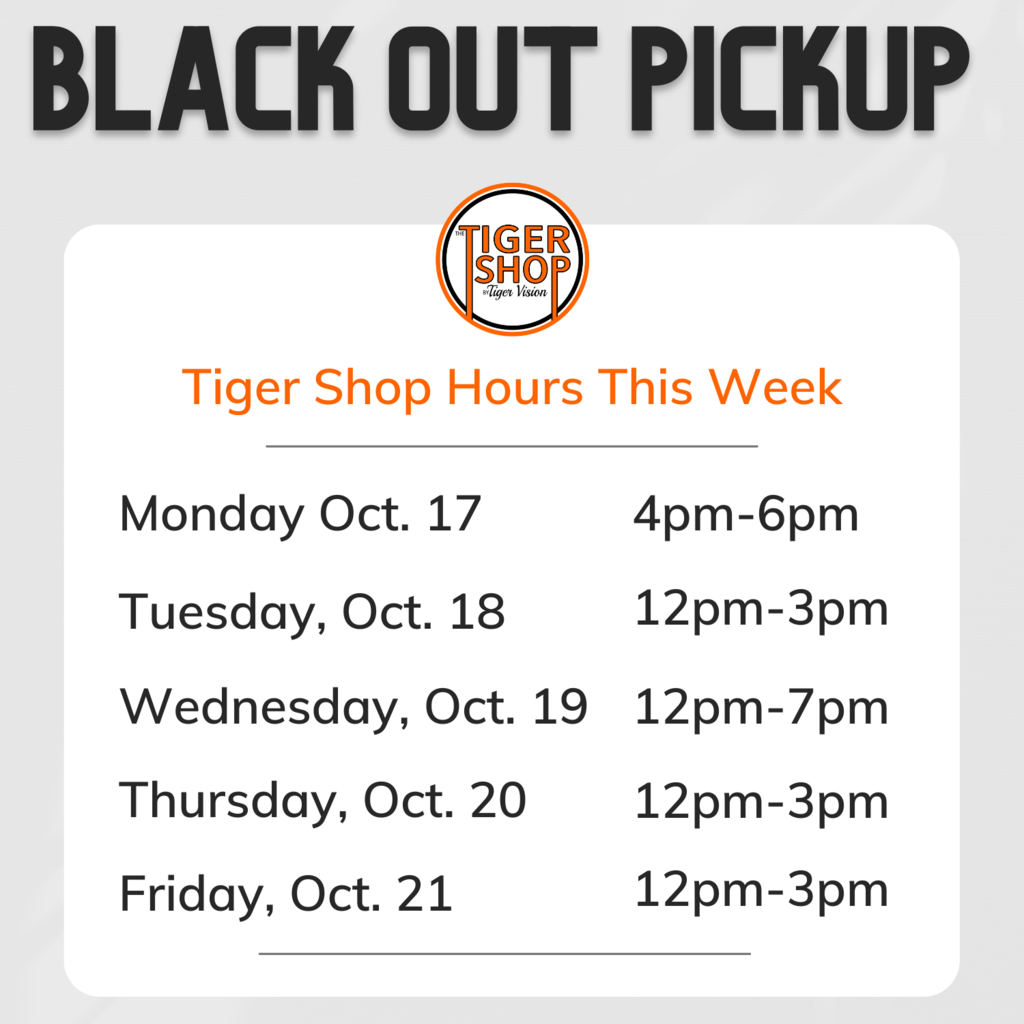 tiger shop hours