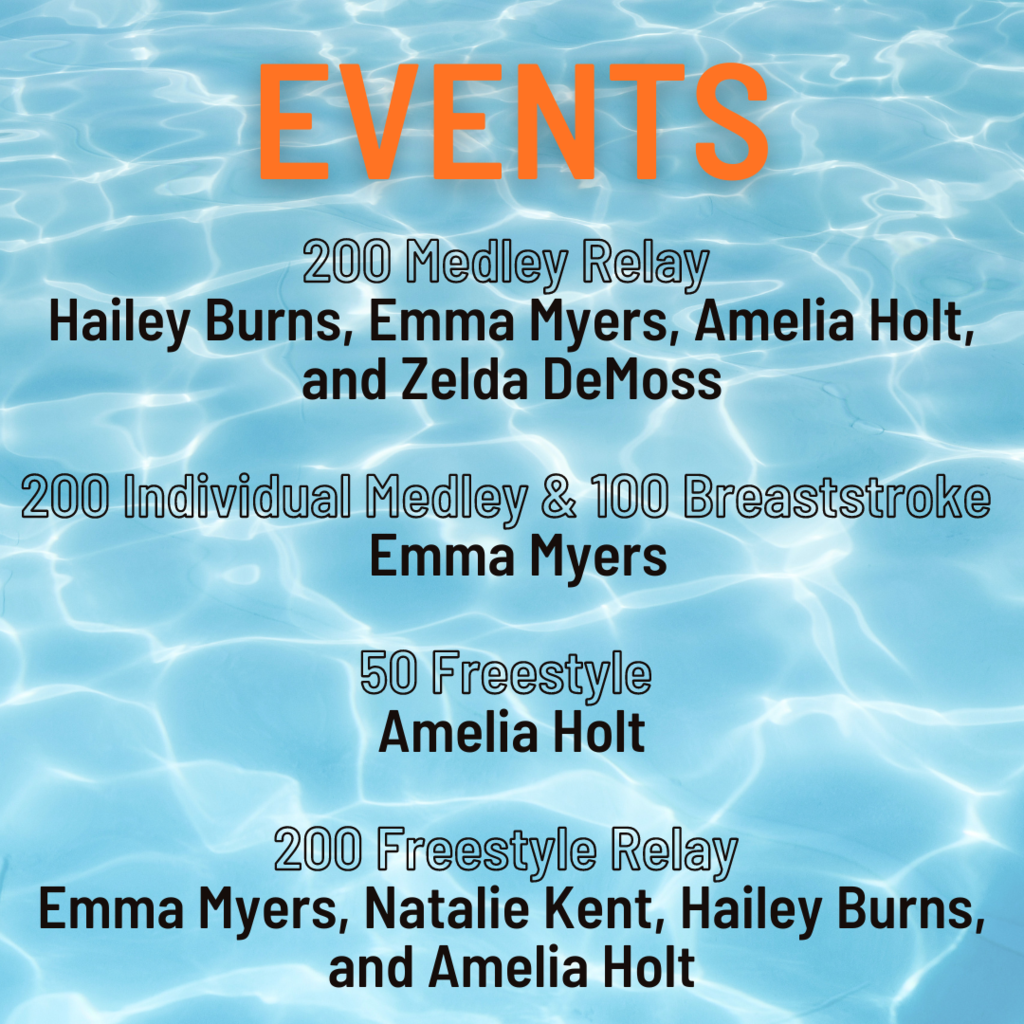 events for state swim