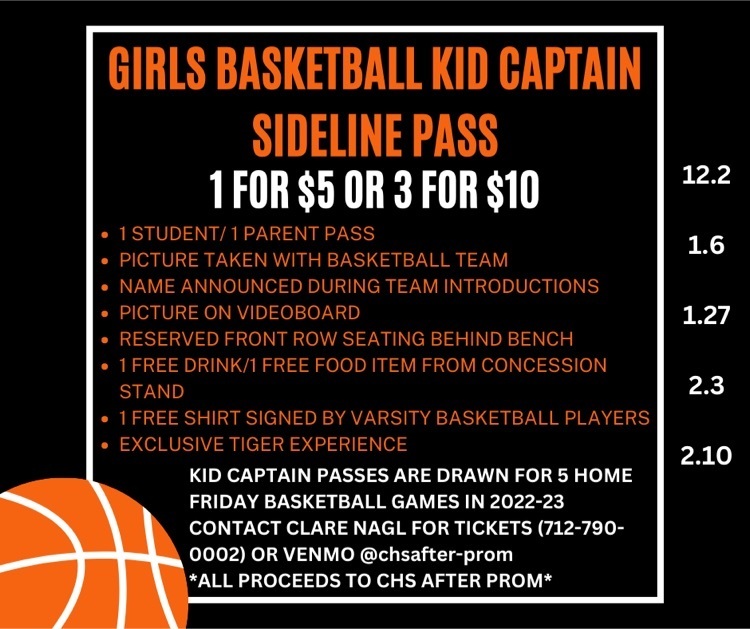 Girls Basketball Kid Captain