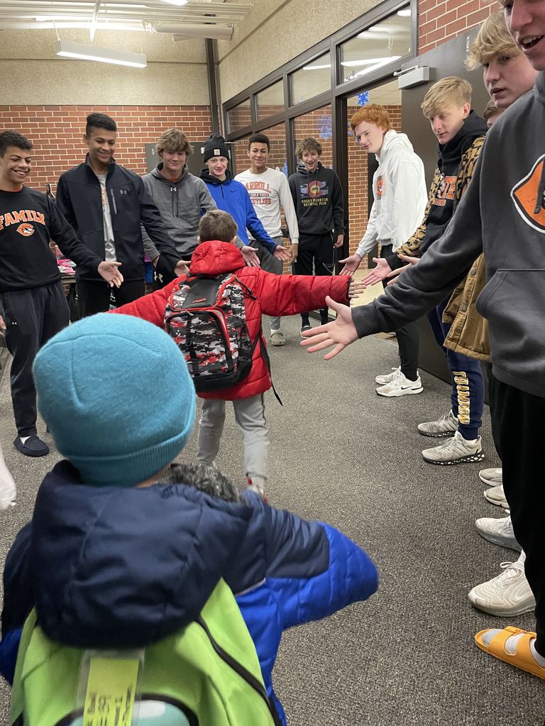 Boys Wrestling High Five Friday