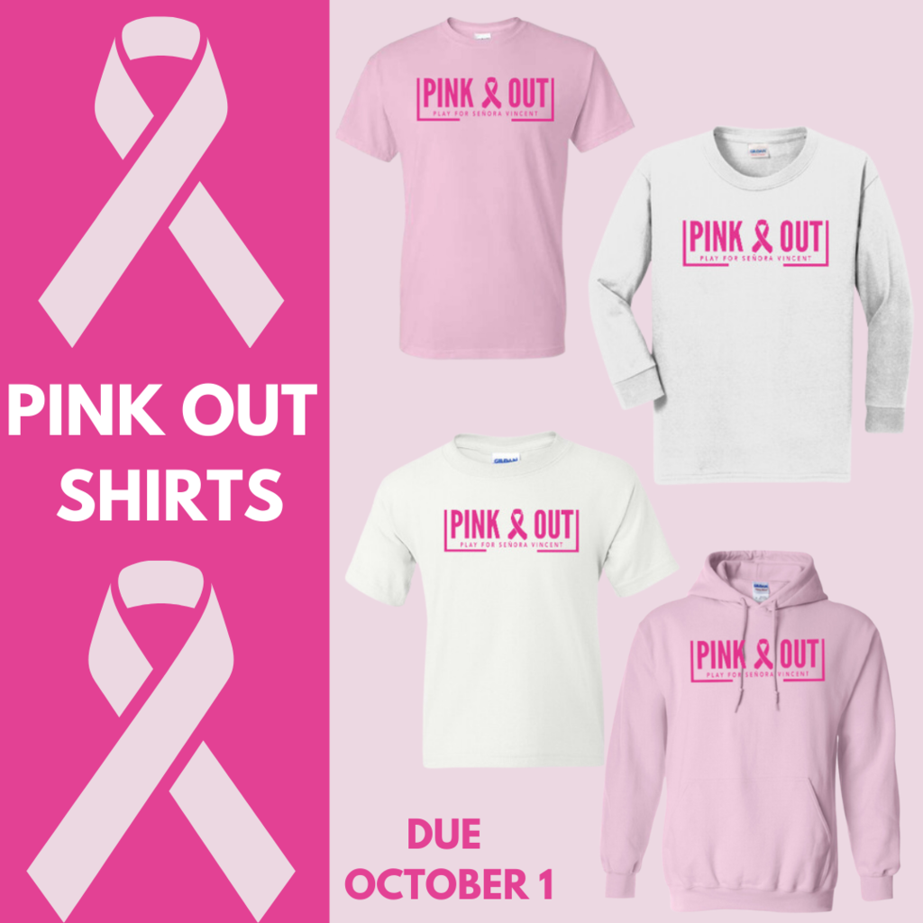 pink out shirts