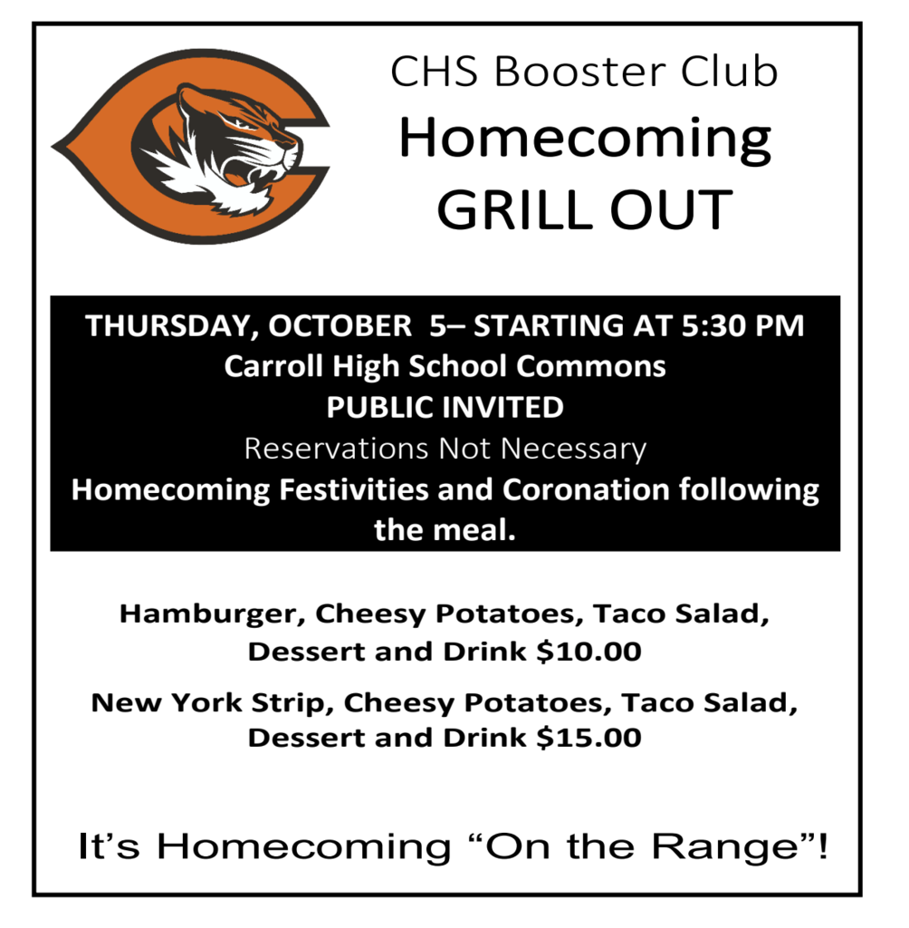 homecoming grill out